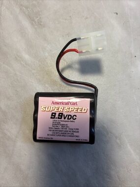 American Girl Doll  RC Sports Car Replacement Battery 9.9 Vdc Super Speed New!